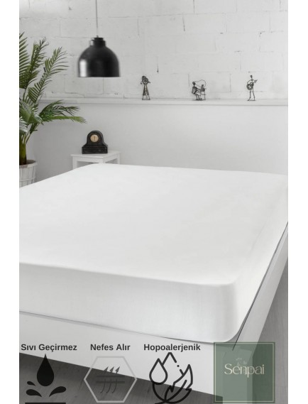 Micro Fitted %100 Sıvı Su Geçirmez Tek-Çift Kişilik Full Kenar Yatak Alezi Çocuk ve Bebek Koruyucu